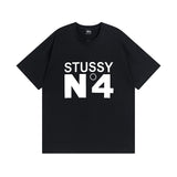 Stussy T Shirts Casual Loose Couple T Shirts