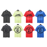 Hellstar T Shirt Wash Printed Short Sleeve T-Shirt