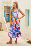 Women Dress Beach Vacation Tied Dress
