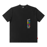 Men's T-Shirt Smiley Face Expression Pattern