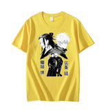 Jujutsu Kaisen Casual Shirtgeto Suguru Gojo Satoru Print