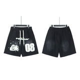 Hellstar Short Vintage Old, Loose Summer Casual Sports Shorts