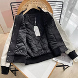 Women Cotton Coat Baseball Uniform Couple Casual
