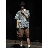 Unisex Shirt Hawaiian Floral Loose Summer