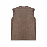 Purple Brand Distressed Tank T Shirts Sleeveless T-shirt Vest