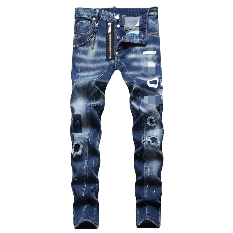 DSQ2 Jeans Ripped Stretch Jeans
