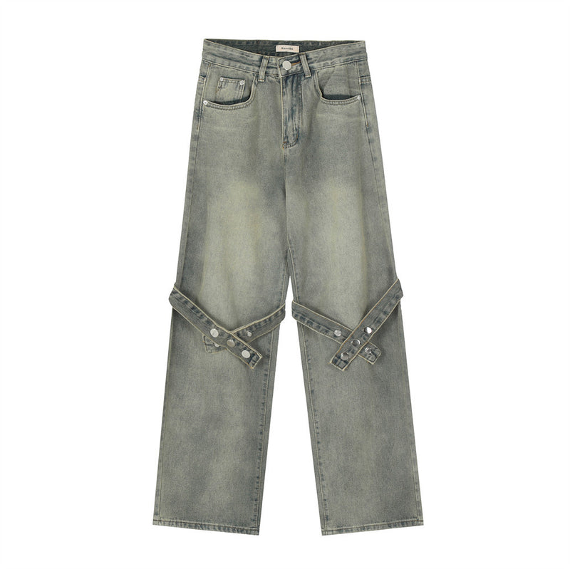 Men Jeans Hip-Hop Fashion Loose