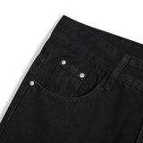Men Jeans Rock Jeans Personality Design Bandage Button