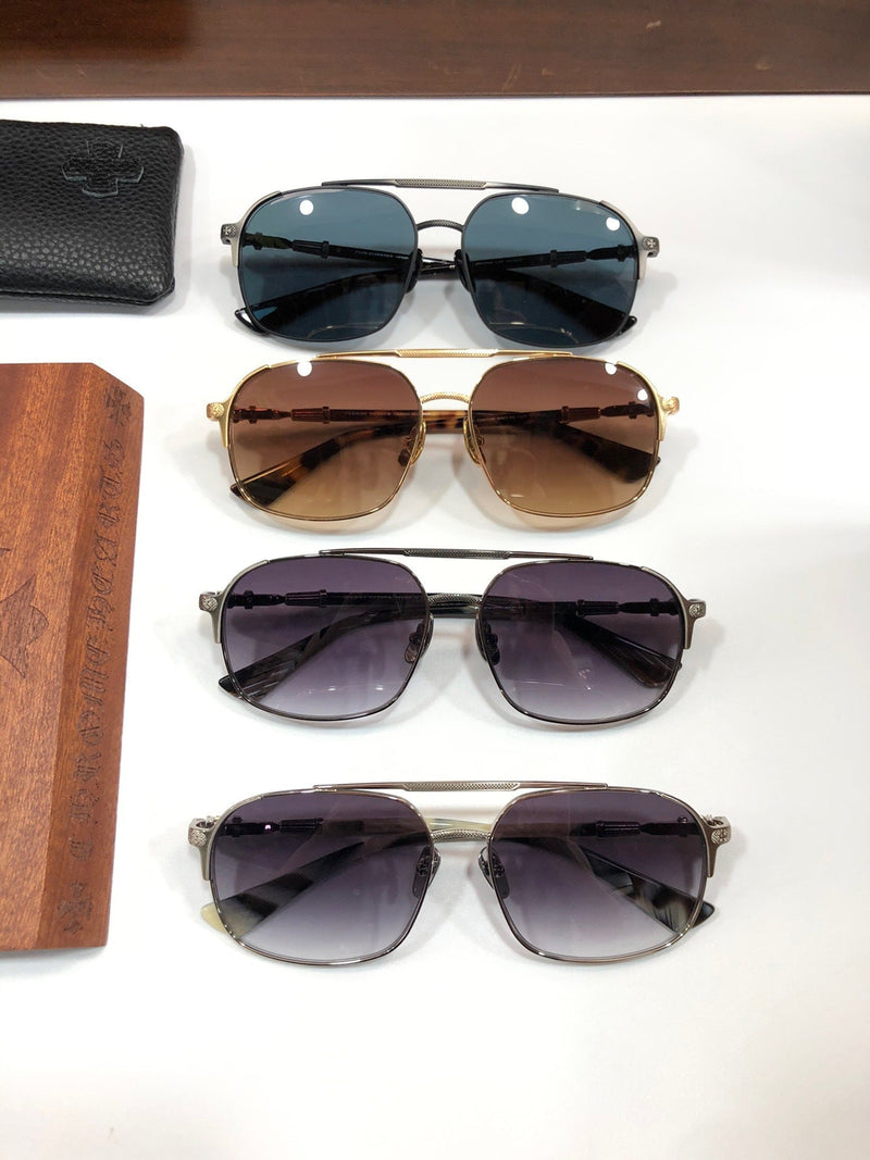 Chrome Hearts Sunglasses Simple Exquisite Vintage Fashion Full Frame Sunglasses