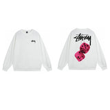 Stussy Sweatshirts Crew Neck Fleece Classic Sweater