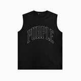 Purple Brand Tank T Shirts Sleeveless T-shirt Vest