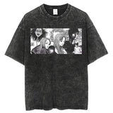Hip Hop Streetwear Oversize Acid T Shirt For Men Women