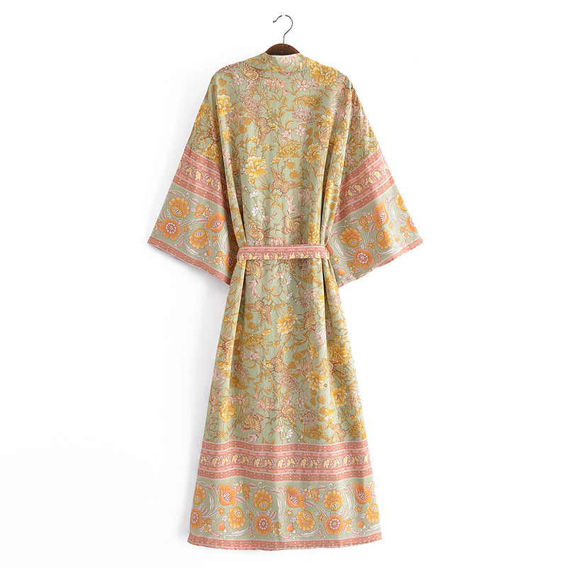 Women Trench Coat Cardigan Sunscreen Dress