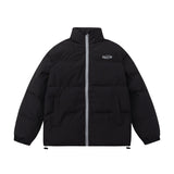 Unisex Coat Youth University Style Versatile Cotton Coat Stand Collar