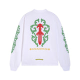 CHH Chrome Heart T Shirts Rose Cross Vine Sword Long Sleeve