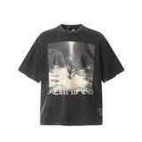 Unisex T-Shirts FOG Cotton Loose Trend T-Shirts