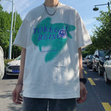 Men's T Shirt Summer Loose Graffiti
