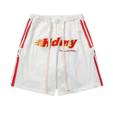 Men Shorts Double-Layer Mesh Breathable Quick-Drying Sports Basketball