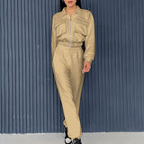 Women Co-Ords Long-Sleeve Sweater Set Trousers Sports