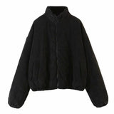 Women Cotton Coat Casual Fashion Jacket