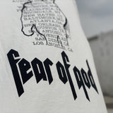 Fog Essentials T Shirts Summer FOG Los Angeles Battle Limited Crew Neck Short Sleeves