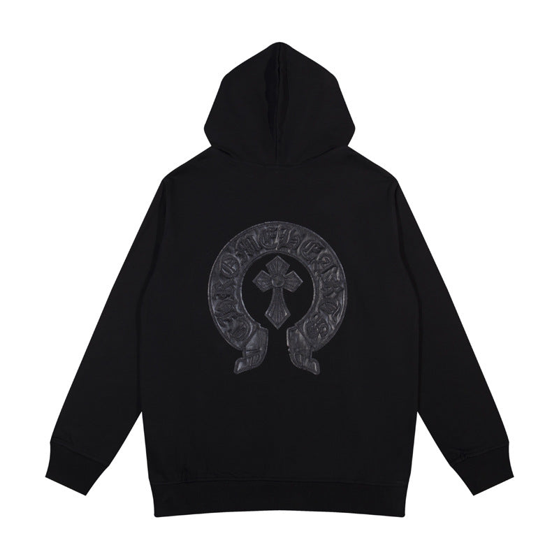 CHH Chrome Heart Hoodie Croix Sweater Diablo Cross Embroidered Zipper