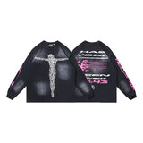 Hellstar long-sleeve T-shirt autumn, loose long-sleeve T-shirt