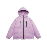 Unisex Coat Hooded Cotton-Padded Versatile Loose and Warm Couple