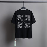 Ow T Shirts Arrow Male and Female Trendy Brand Short Sleeve