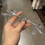 CHH Chrome Hearts Glasses Vintage Fashion Plain Myopia Glasses Frame