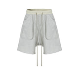 MIJKO Mens Shorts 3D Pocket Unisex Shorts