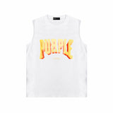 Purple Brand Tank T Shirts Sleeveless T-shirt Vest