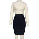 Women Dress Commute Work Skirt