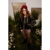 Unisex Pu Jacket Locomotive Style PU Leather Coat Baggy Coat