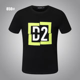 Dsq2 T Shirt DSQ Lian D2 Casual Sports Printed Short Sleeve Summer Men