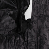 Bohemian Dress Fashion V-neck Design Tied Dress