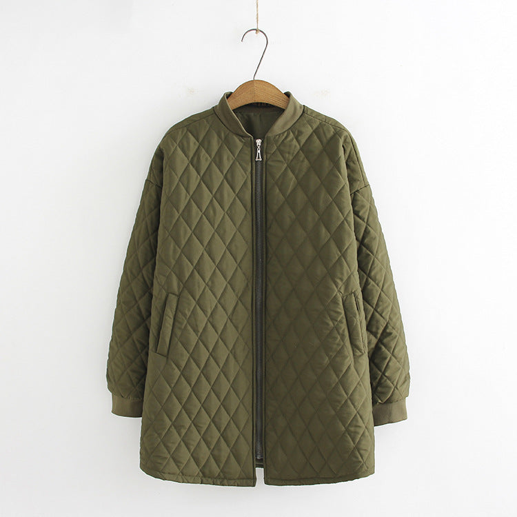 Women Cotton Coat plus Size Leisure down Jacket