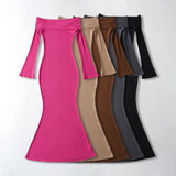 Women's Dresses Slim Fishtail Dress