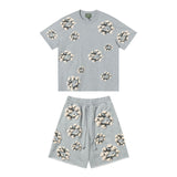 Denim Tears Shirt/Shorts (purchased Separately) Foam Print Short Sleeve T-Shirt