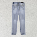 Amiri Jeans AMI pattern straight casual jeans for men and women