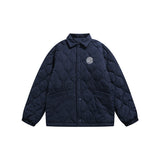 Unisex Coat Winter Couple Lightweight Cotton-Padded Jacket