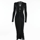 Women Dress Sexy Pleated Dress