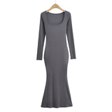 Women Dresses Fishtail Sheath Dress