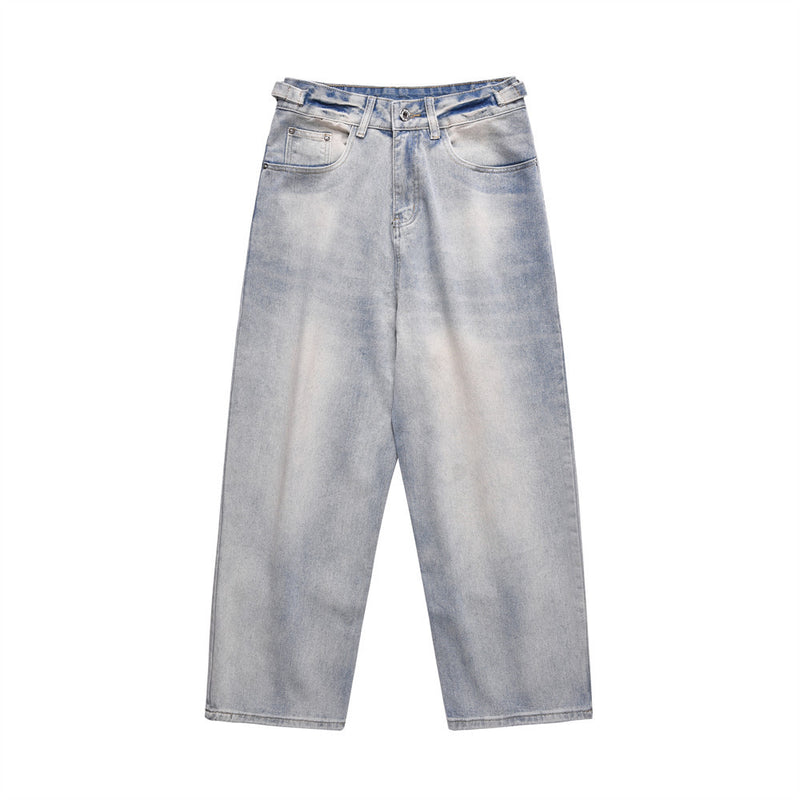 Men Jeans Casual Loose All-Matching