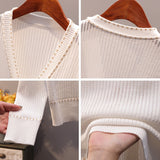 Women Knitted Cardigan Loose Thin Fashion Sweater