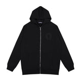 CHH Chrome Heart Hoodie Croix Sweater Diablo Cross Embroidered Zipper