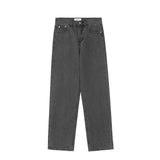 Men Jeans Simple Style Casual Distressed Loose