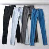 Women Jeans Slim Fit Stretch