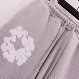 Denim Tears Hoodie Sweatpants Kapok Foam Printed Hoodie Trousers Suit(Options need to be purchased separately)