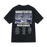 UNDEFEATED T Shirts Crew Neck Men's and Women's Loose